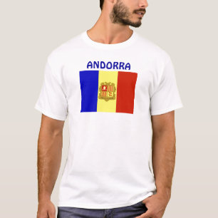 Camiseta Bandera de Andorra