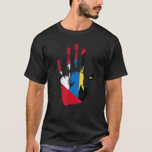 Camiseta Bandera de Antigua Barbuda Hombres Mujeres Niños