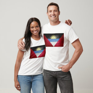 Camiseta Bandera de Antigua y Barbuda