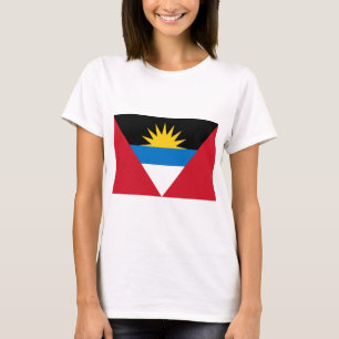 Camiseta Bandera de Antigua y Barbuda