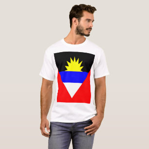 Camiseta Bandera de Antigua y Barbuda