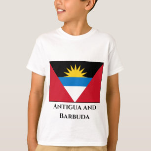 Camiseta Bandera de Antigua y Barbuda