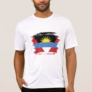 Camiseta Bandera de Antigua y Barbuda