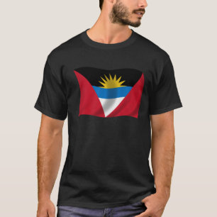 Camiseta Bandera de Antigua y de Barbuda