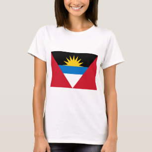 Camiseta Bandera de Antigua y de Barbuda