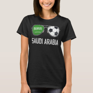 Camiseta Bandera de Arabia Saudita y fanático del fútbol vi