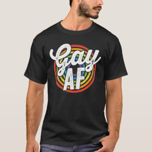 Camiseta Bandera de arcoíris de aliado LGBT del orgullo gay