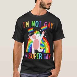 Camiseta Bandera de arcoíris de aliado LGBT Orgullo gay súp