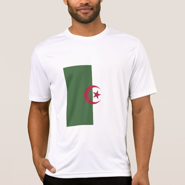 Camiseta Bandera de Argelia (Anverso)