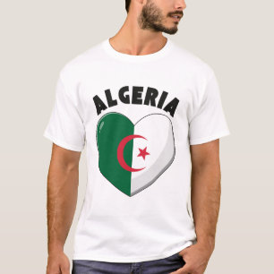Camiseta bandera de Argelia