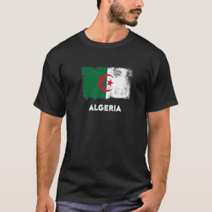 Camiseta Bandera de Argelia