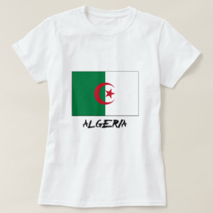 Camiseta Bandera de Argelia