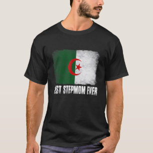 Camiseta Bandera de Argelia angustiado Mejor Mami por siemp