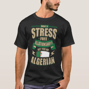 Camiseta Bandera de Argelia Orgulloso Hombres y Mujeres Arg