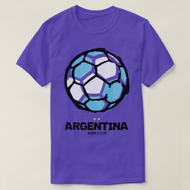 Camiseta Bandera de Argentina (Diseño del anverso)