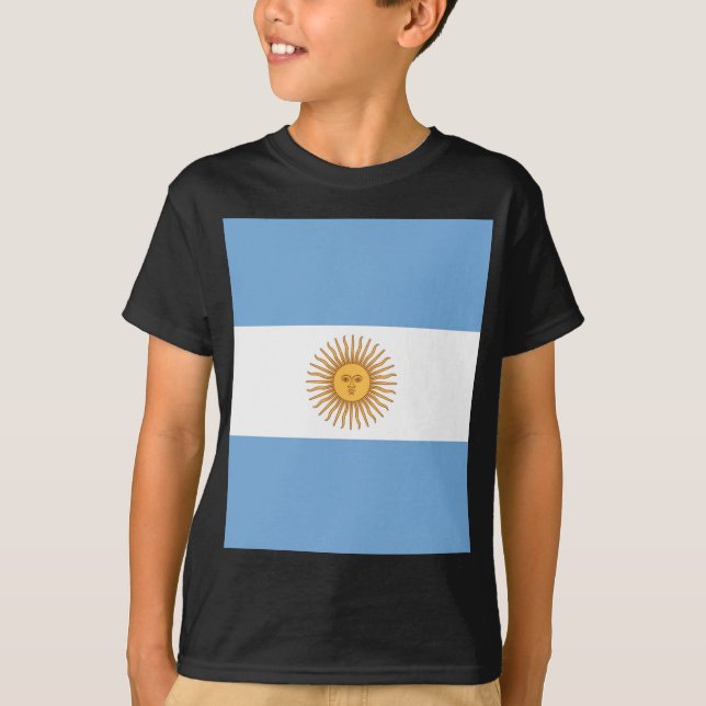 Camiseta Bandera de Argentina (Anverso)
