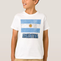 Bandera de Argentina (mirada de Grunge)