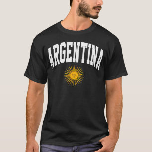 Camiseta Bandera de Argentina Orgullo Nacional Aficionados 