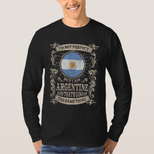 Camiseta Bandera de Argentina Orgullosos Hombres y Mujeres