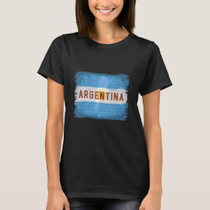 Camiseta Bandera de Argentina Raíces Fútbol Argentino Argen