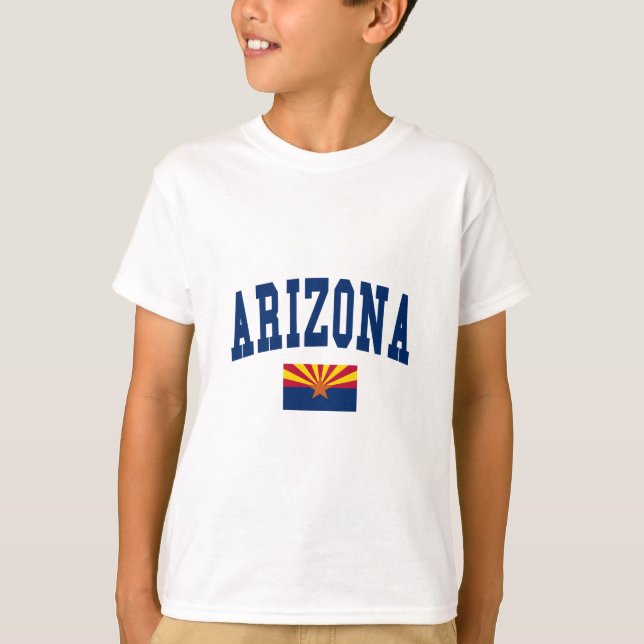 Camiseta Bandera de Arizona (Anverso)