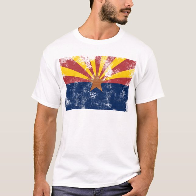 Camiseta Bandera de Arizona (Anverso)