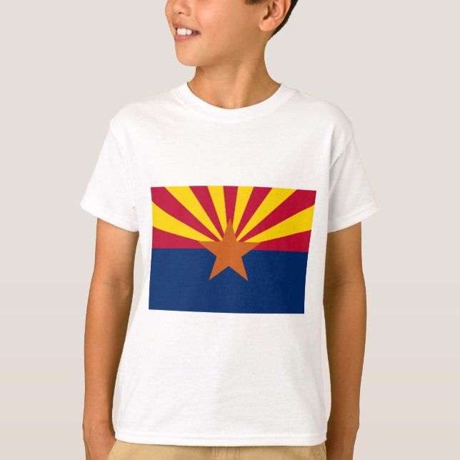 Camiseta Bandera de Arizona (Anverso)