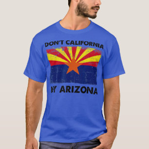 Camiseta Bandera de Arizona virgen de California