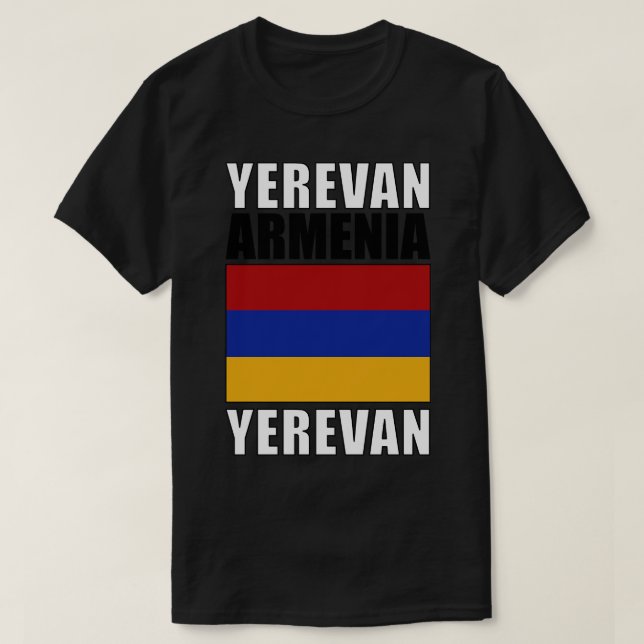 Camiseta Bandera de Armenia (Diseño del anverso)