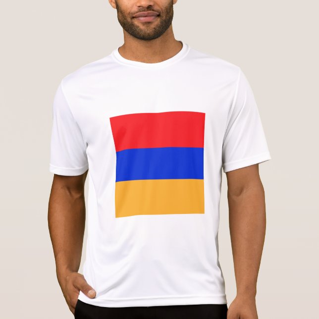 Camiseta Bandera de Armenia (Anverso)