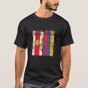 Camiseta Bandera de Armenia de Ezyxan jezidiano Lali Melek 