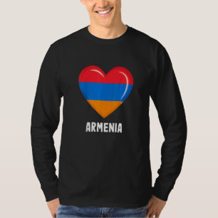 Camiseta Bandera de Armenia Raíces del patrimonio armenio a