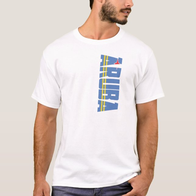 Camiseta Bandera de Aruba (Anverso)