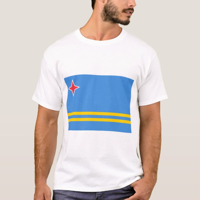 Camiseta Bandera de Aruba (Anverso)