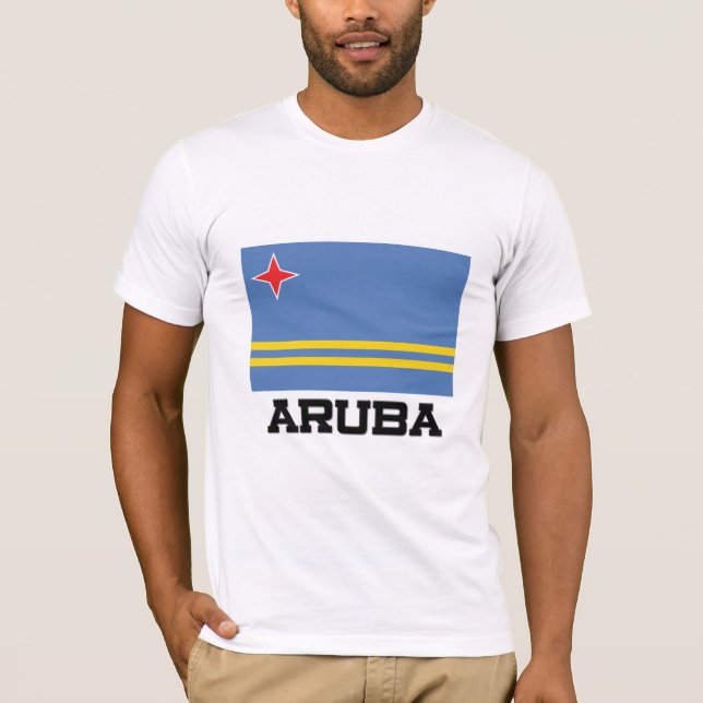 Camiseta Bandera de Aruba (Anverso)