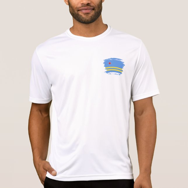 Camiseta Bandera de Aruba (Anverso)