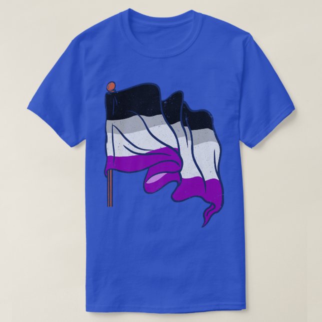 Camiseta Bandera De Aseualidad Lgbt Orgullo De Derechos Hum (Diseño del anverso)