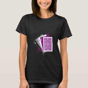 Camiseta Bandera De Asexualidad Femenina Ace Queer Jugando 