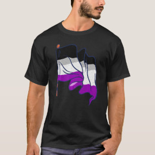 Camiseta Bandera De Asexualidad Lgbt Orgullo De Los Derecho