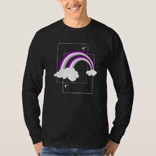 Camiseta Bandera de Asexualidad Orgullo Arcoiris Mes Iguald