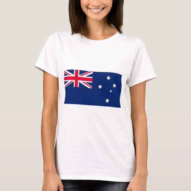 Camiseta Bandera de Australia (Anverso)