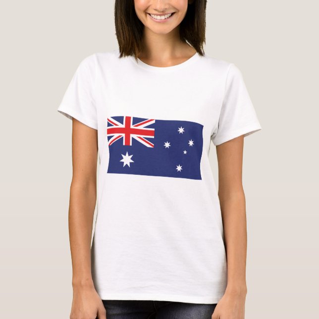 Camiseta Bandera de Australia (Anverso)