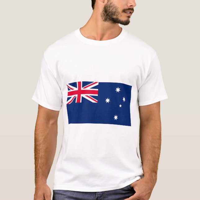 Camiseta Bandera de Australia (Anverso)