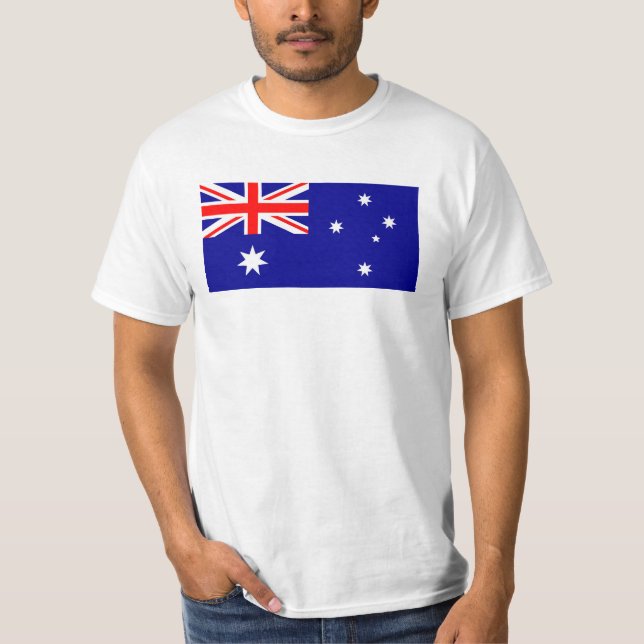 Camiseta Bandera de Australia (Anverso)