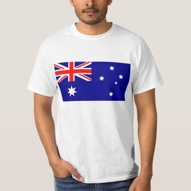 Camiseta Bandera de Australia (Anverso)