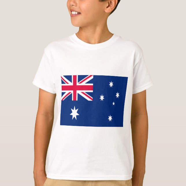 Camiseta Bandera de Australia (Anverso)