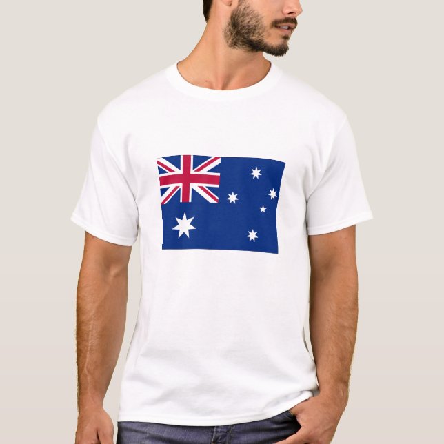 Camiseta Bandera de Australia (Anverso)
