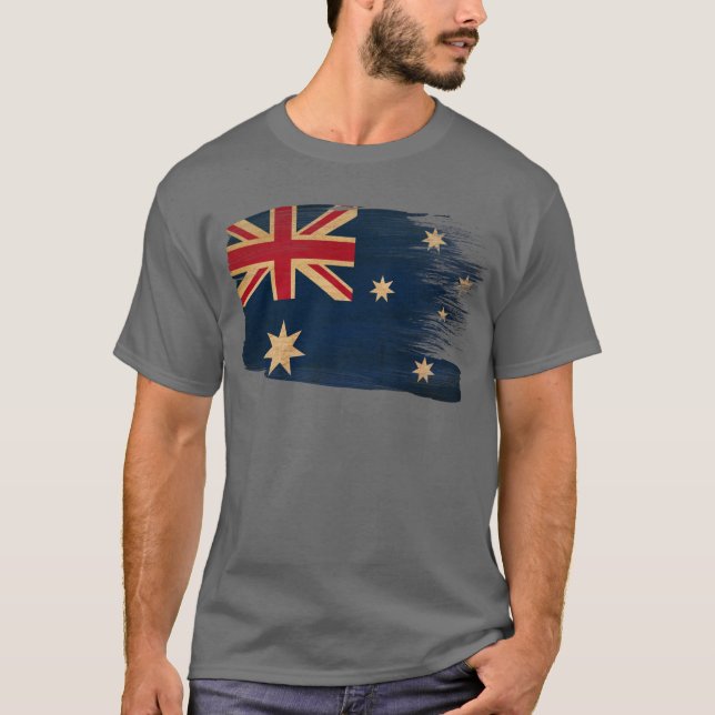Camiseta Bandera de Australia (Anverso)