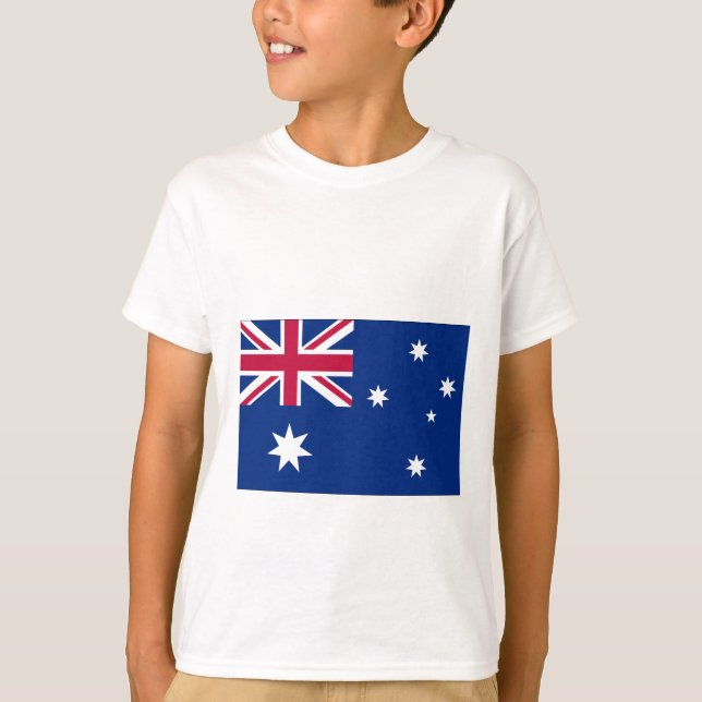 Camiseta Bandera de Australia (Anverso)