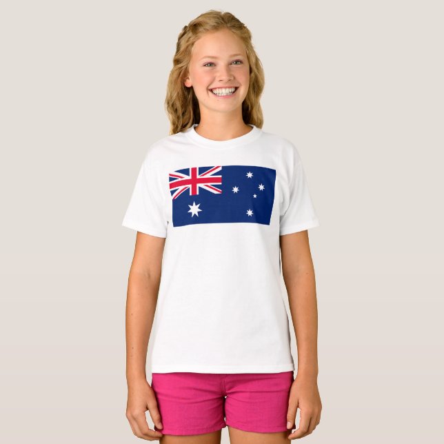 Camiseta Bandera de Australia (Anverso completo)